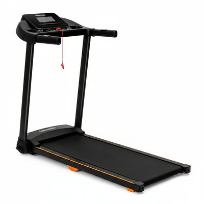 Folding Treadmill Built for Home Workouts, 7.5 MPH Speed, Manual Incline, 40x16 Belt, Bluetooth App